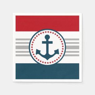 Servilleta De Papel Diseño náutico