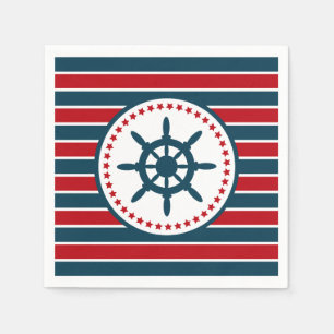 Servilleta De Papel Diseño náutico