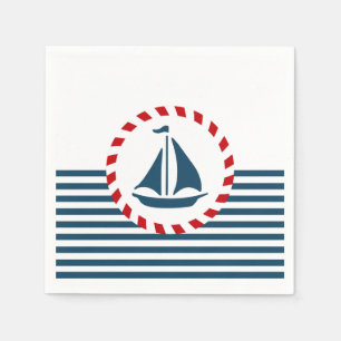 Servilleta De Papel Diseño náutico