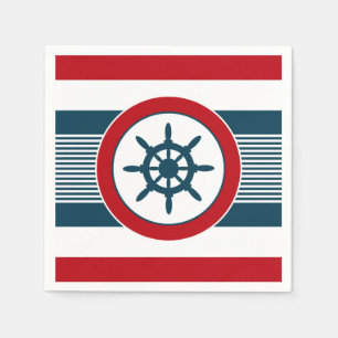 Servilleta De Papel Diseño náutico