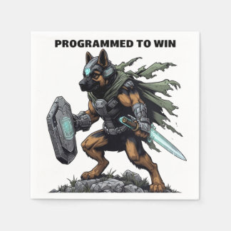 Servilleta De Papel Diseño pastor alemán para servilletas Fiestas