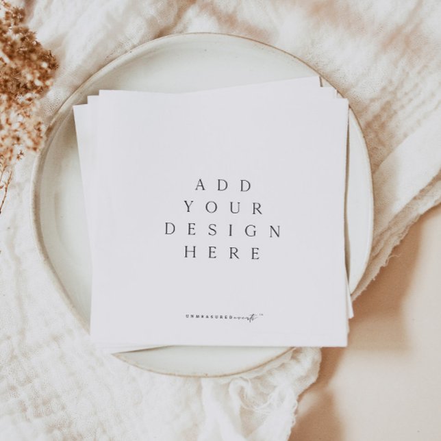 Servilleta De Papel Diseño personalizado de impresión de Napkin (Subido por el creador)