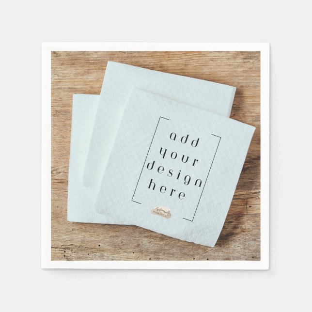 Servilleta De Papel Diseño personalizado de impresión de Napkin (Anverso)
