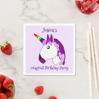 Servilleta De Papel Diseño personalizado de unicornio