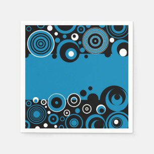 Servilleta De Papel Diseño retro