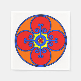 Servilleta De Papel Diseño Sicilia-Mediterráneo