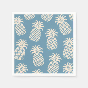 Servilleta De Papel Diseño tropical de piña torcida