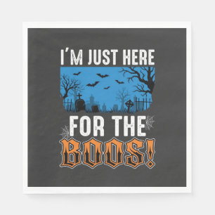 Servilleta De Papel Diseño vectorial cementerio fantasma de Halloween