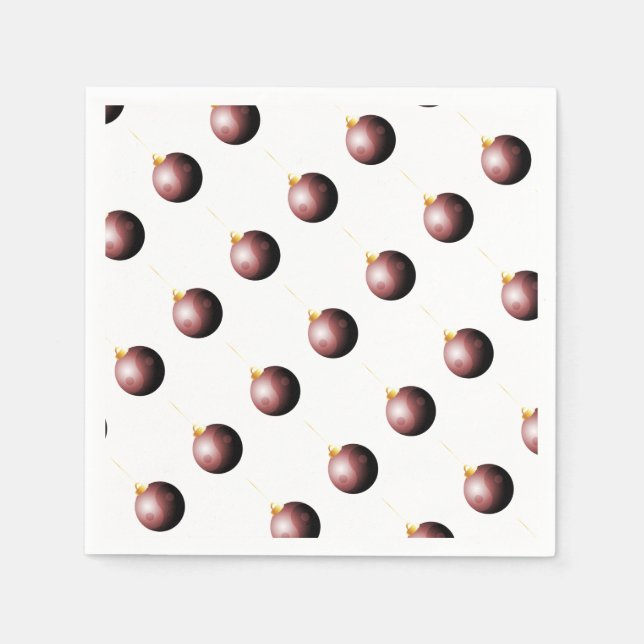 Servilleta De Papel Diseños de Navidades Zen (Anverso)