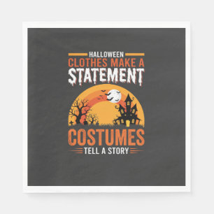 Servilleta De Papel Disfraces de Halloween Declaración Diseño de Casa