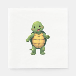 Servilleta De Papel Disfraz de Halloween con tortuga sin cabeza de Gua