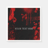 Disfraz de salpicaduras de sangre de Halloween Fie