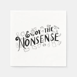 Servilleta De Papel Disfruta de las tonterías