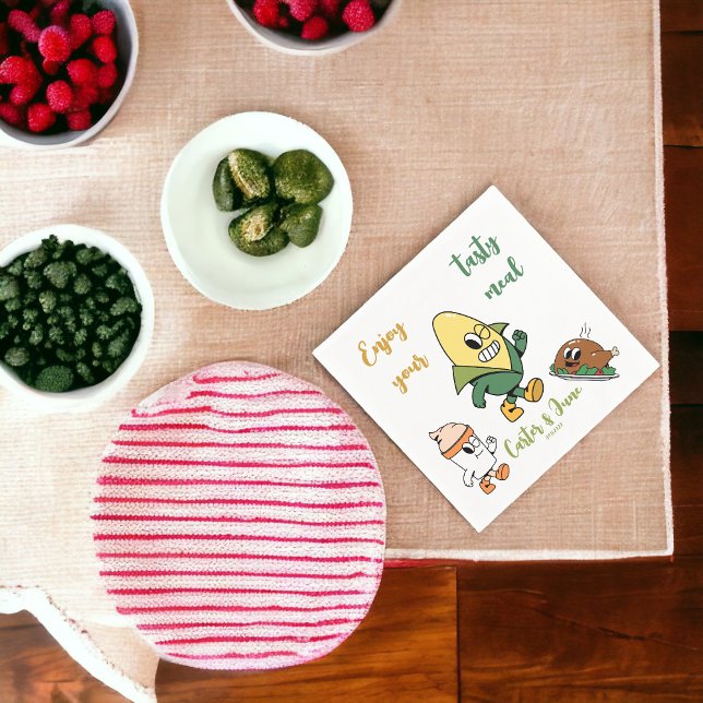 Servilleta De Papel Disfruta de tu deliciosa comida (Subido por el creador)