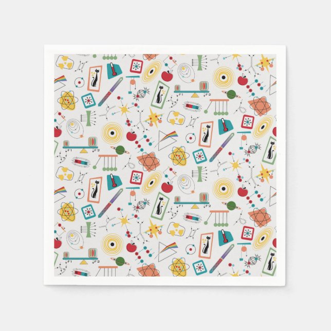 Servilleta De Papel Dispersión de la física de las ciencias básicas en (Anverso)