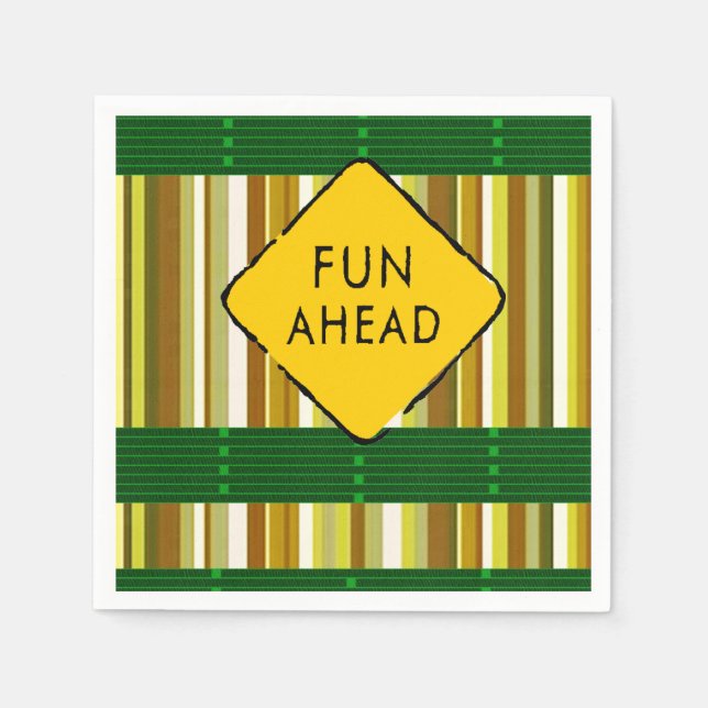 Servilleta De Papel Diversión de las toallas de papel (Anverso)