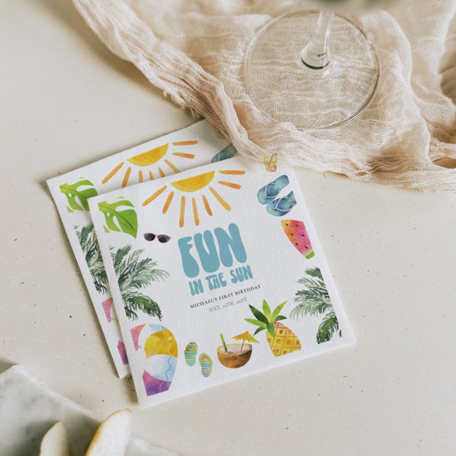 Servilleta De Papel Diversión en el sol (Subido por el creador)