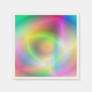 Servilleta De Papel Diversión neón