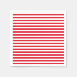 Servilleta De Papel Diversión Roja Blanca y Azul Celebración Patriótic