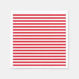 Servilleta De Papel Diversión Roja Blanca y Azul Celebración Patriótic