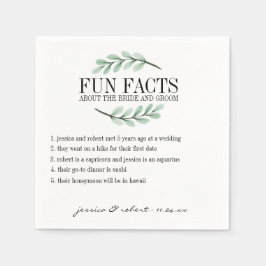 Servilleta De Papel Diversos Hechos Eucalyptus Brancas Personalizadas