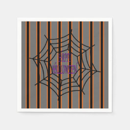 Servilleta De Papel Divertidas y divertidas páginas web de araña de Ha