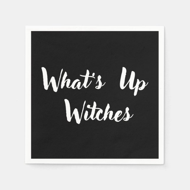 Servilleta De Papel Divertido diciendo Halloween (Anverso)