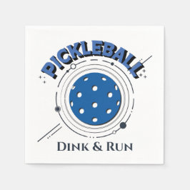 Servilleta De Papel Divertido Dink & Run Pickleball