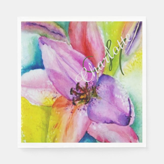 Servilleta De Papel Divertido Fiesta de Baby Shower (Anverso)