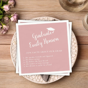 Servilleta De Papel Divertido hecho acerca de la graduación de Graduad