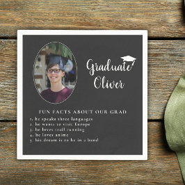 Servilleta De Papel Divertido hecho sobre la fiesta de graduación de f