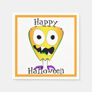 Servilleta De Papel Divertido, Monstruo, Halloween