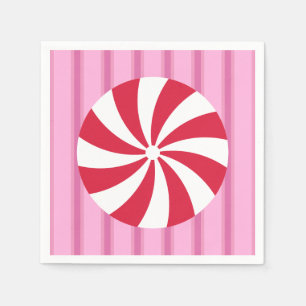 Servilleta De Papel Divertidos y Navidades rosas pimienta dulce