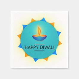 Servilleta De Papel Diwali Diya Napkins