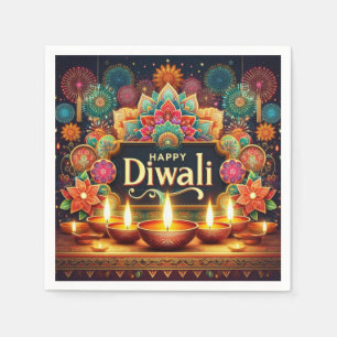 Servilleta De Papel Diwali festivo