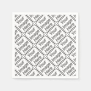 Servilleta De Papel DIY. Hacerlo totalmente suyo, subir imagen, añadir