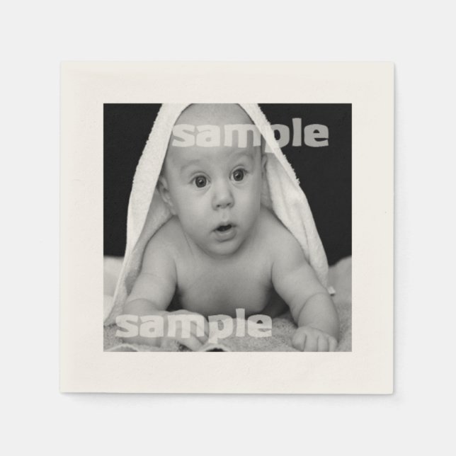 Servilleta De Papel DIY personalizado personalizado (Anverso)