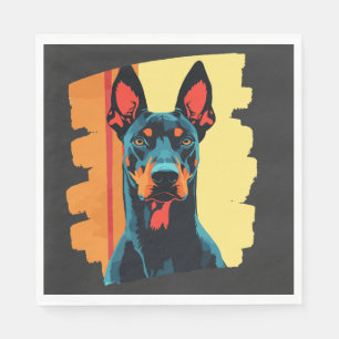 Servilleta De Papel Doberman