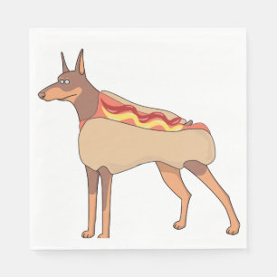 Servilleta De Papel dobie hot dog