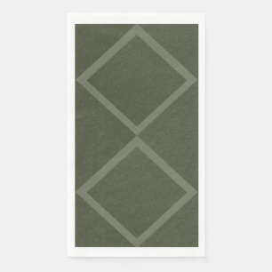 Servilleta De Papel Doble Diamond Moss Napkin