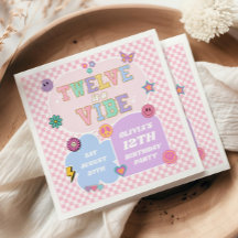 Doce Es Un Ambiente Con Parche Preppy Cumpleaños N