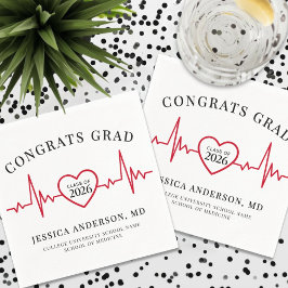 Servilleta De Papel Doctora de Enfermería Elegante Médica