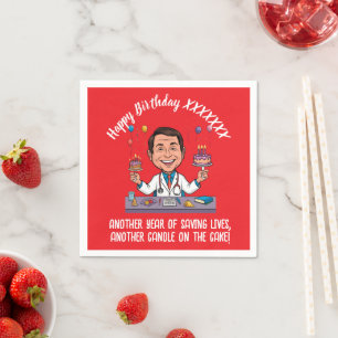 Servilleta De Papel DOCTORS BIRTHDAY PARTY CALM special