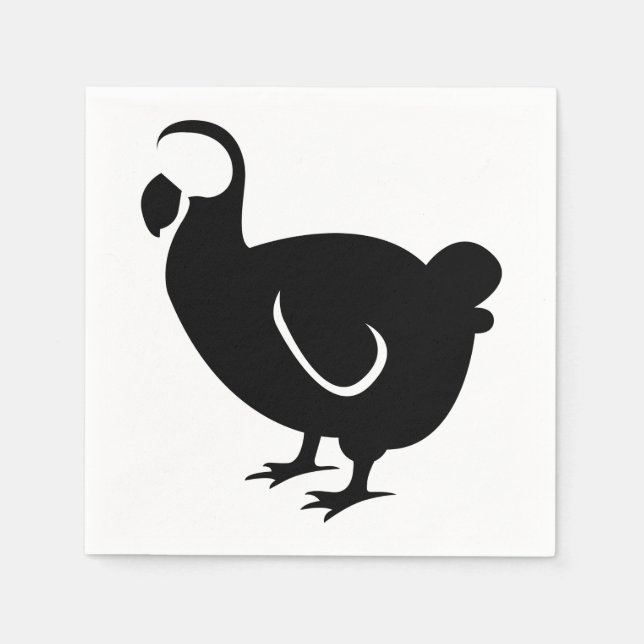 Servilleta De Papel Dodo Bird (Anverso)
