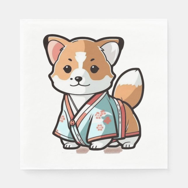 Servilleta De Papel Dog kimo (Anverso)