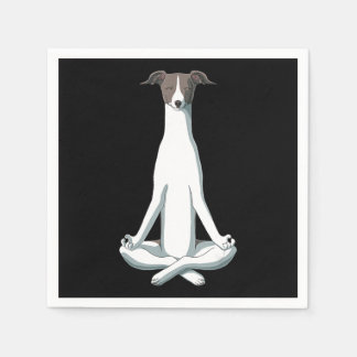Servilleta De Papel Dog Lover | Yoga Italiano Greyhound