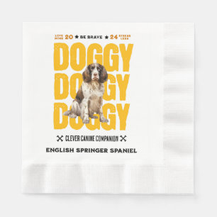Servilleta De Papel Doggy English Springer Spaniel