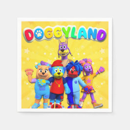 Servilleta De Papel Doggyland Napkins