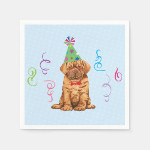 Servilleta De Papel Dogue de burdeos