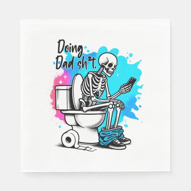 Servilleta De Papel Doing Dad (Anverso)